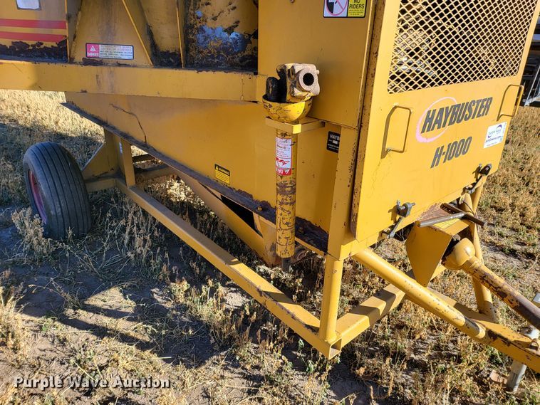 image for item DH1754 HayBuster Big Bite H1000  bale processor