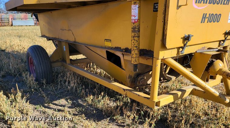 image for item DH1754 HayBuster Big Bite H1000  bale processor