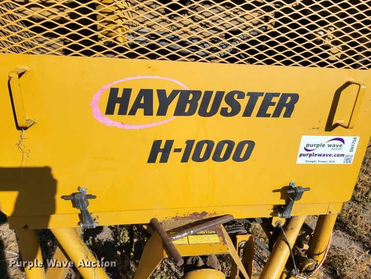 image for item DH1754 HayBuster Big Bite H1000  bale processor