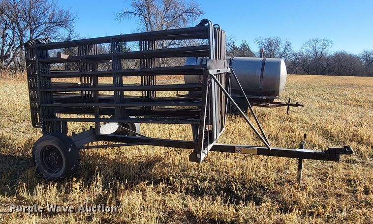 image for item DH1755 Winkel  livestock panel trailer