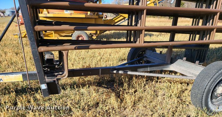 image for item DH1755 Winkel  livestock panel trailer