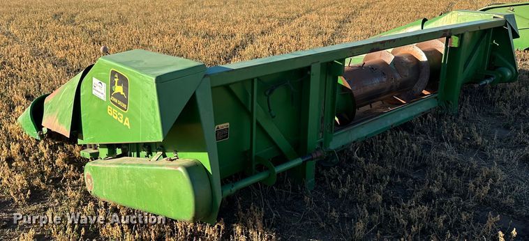 image for item DH1757 John Deere 653A  all-crop head