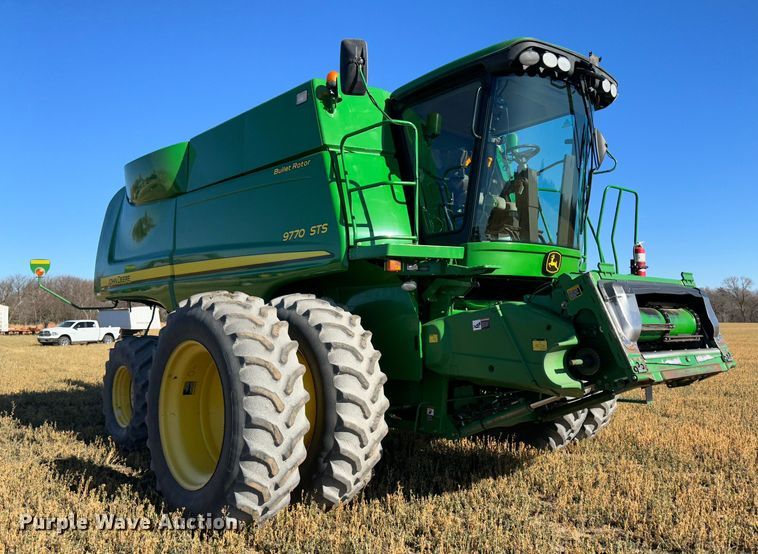 image for item DH1772 2011 John Deere 9770 STS  combine