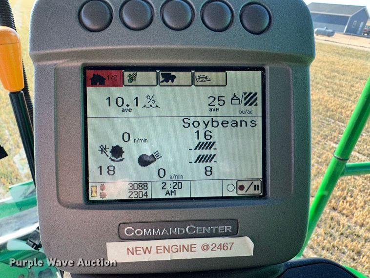 image for item DH1772 2011 John Deere 9770 STS  combine