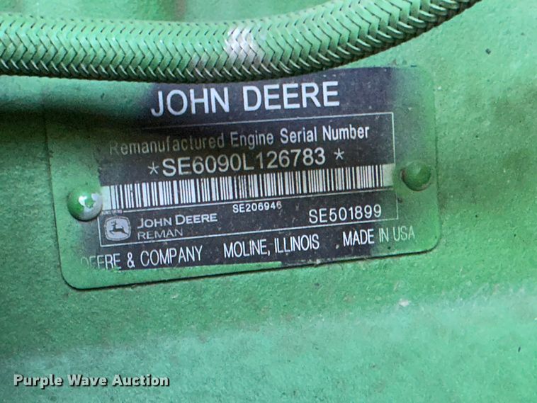 image for item DH1772 2011 John Deere 9770 STS  combine