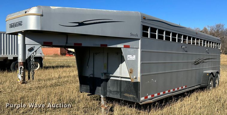 image for item DH1774 2004 Travalong Liberty  livestock trailer