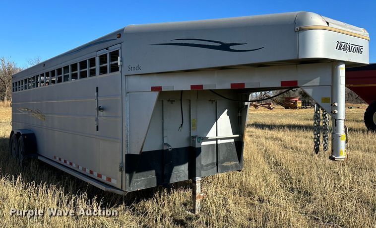 image for item DH1774 2004 Travalong Liberty  livestock trailer