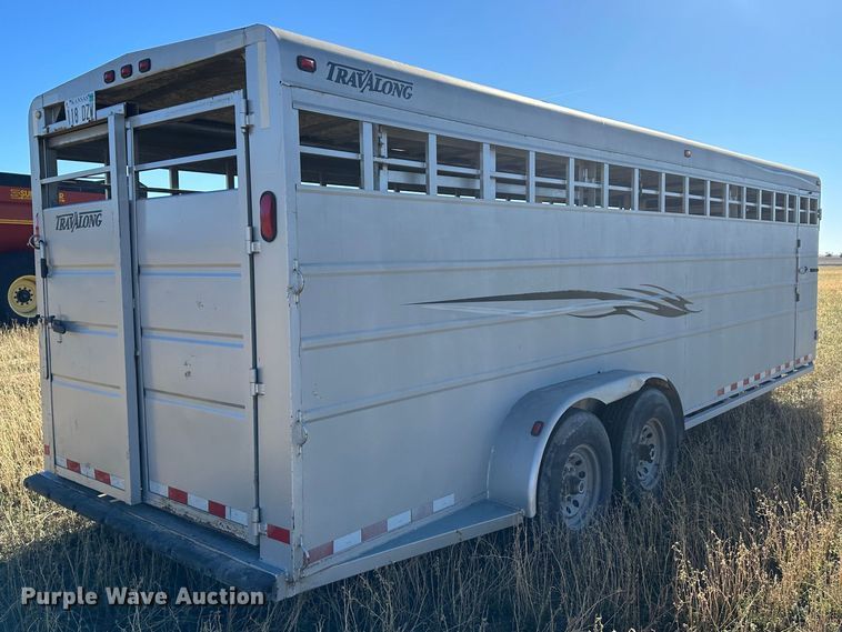 image for item DH1774 2004 Travalong Liberty  livestock trailer