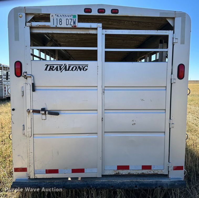 image for item DH1774 2004 Travalong Liberty  livestock trailer