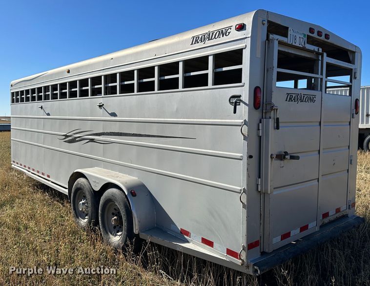 image for item DH1774 2004 Travalong Liberty  livestock trailer
