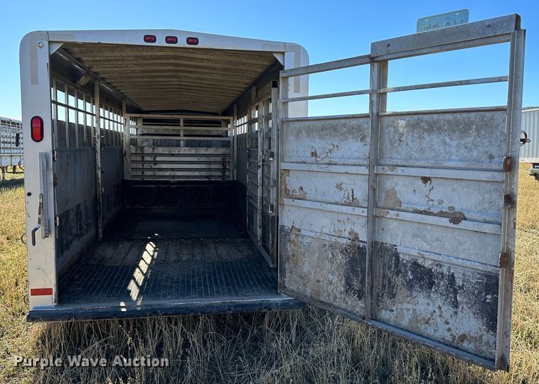 image for item DH1774 2004 Travalong Liberty  livestock trailer
