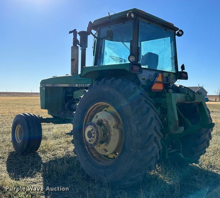 image for item DH1776 1982 John Deere 4840  tractor