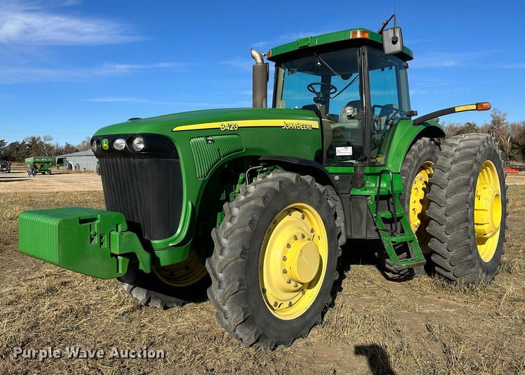 image for item DH1791 2005 John Deere 8420  MFWD tractor