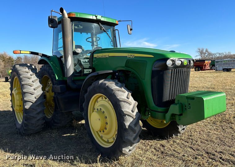 image for item DH1791 2005 John Deere 8420  MFWD tractor