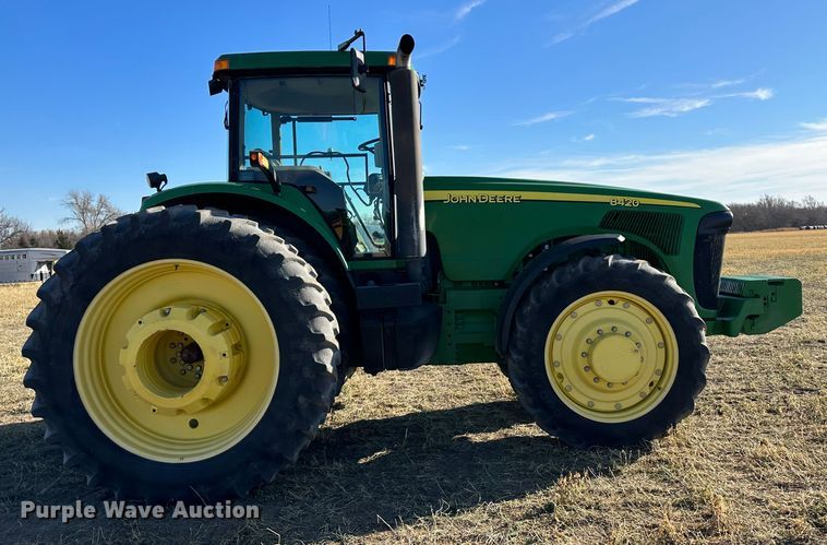 image for item DH1791 2005 John Deere 8420  MFWD tractor
