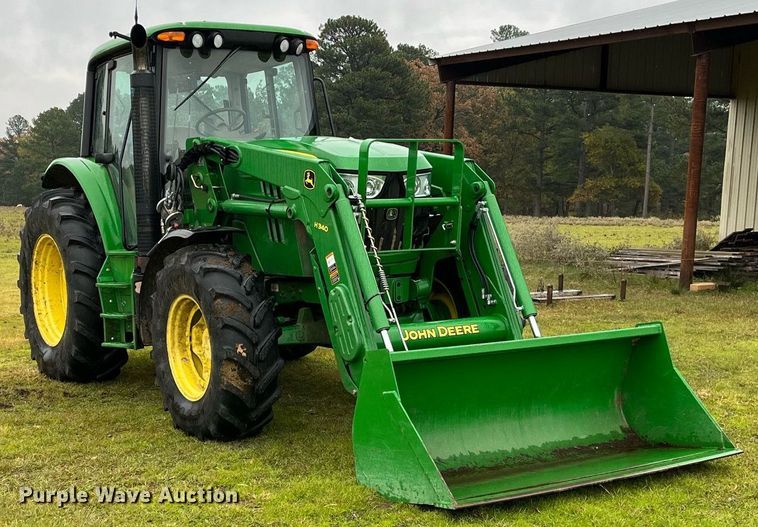 image for item DK0391 2013 John Deere 6125M  MFWD tractor