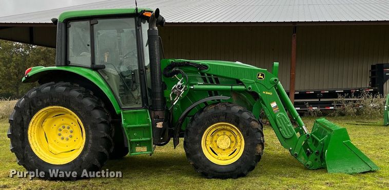 image for item DK0391 2013 John Deere 6125M  MFWD tractor