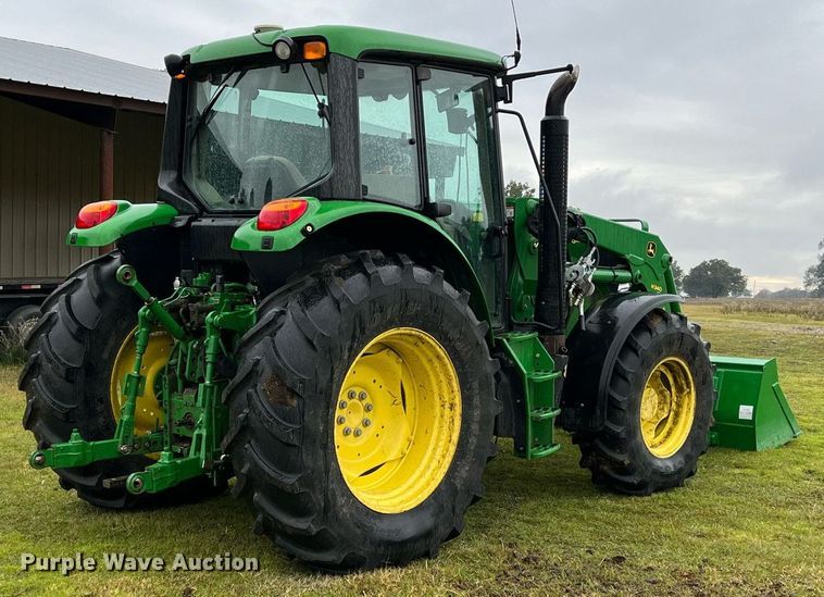 image for item DK0391 2013 John Deere 6125M  MFWD tractor