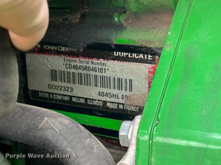 image for item DK0391 2013 John Deere 6125M  MFWD tractor