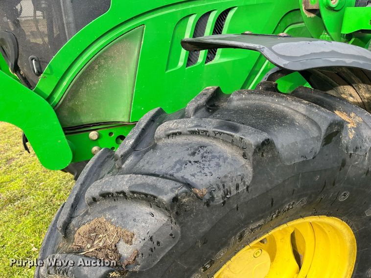 image for item DK0391 2013 John Deere 6125M  MFWD tractor