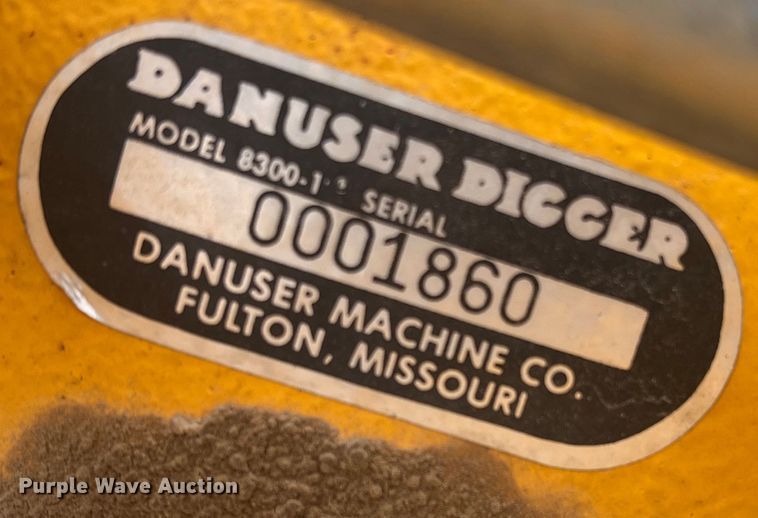 image for item DK7155 Danuser 8300  post hole auger
