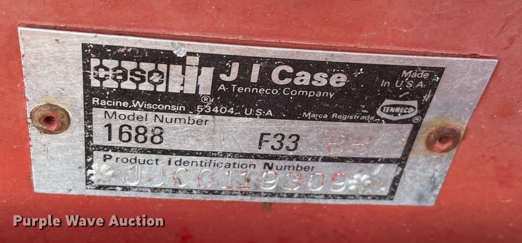 image for item DL0721 1993 Case IH 1688  combine