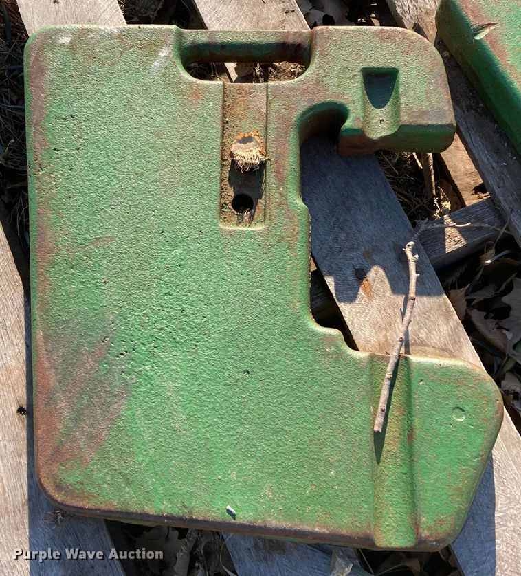 image for item DL2261 (3) John Deere suitcase weights