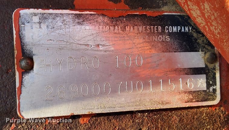 image for item DL2267 1975 International 100 Hydro  tractor