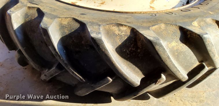 image for item DL2269 (2) Firestone Champion Ground Grip 14.9-38 tires and wheels