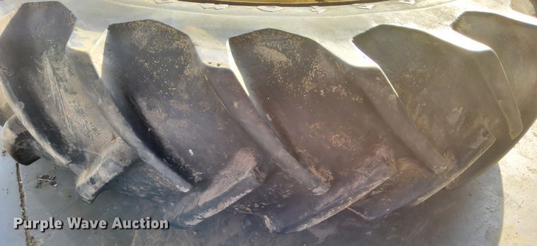 image for item DL2269 (2) Firestone Champion Ground Grip 14.9-38 tires and wheels