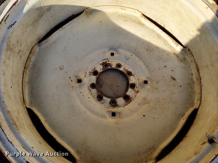 image for item DL2269 (2) Firestone Champion Ground Grip 14.9-38 tires and wheels