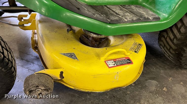 image for item DM2529 John Deere LT150  lawn mower