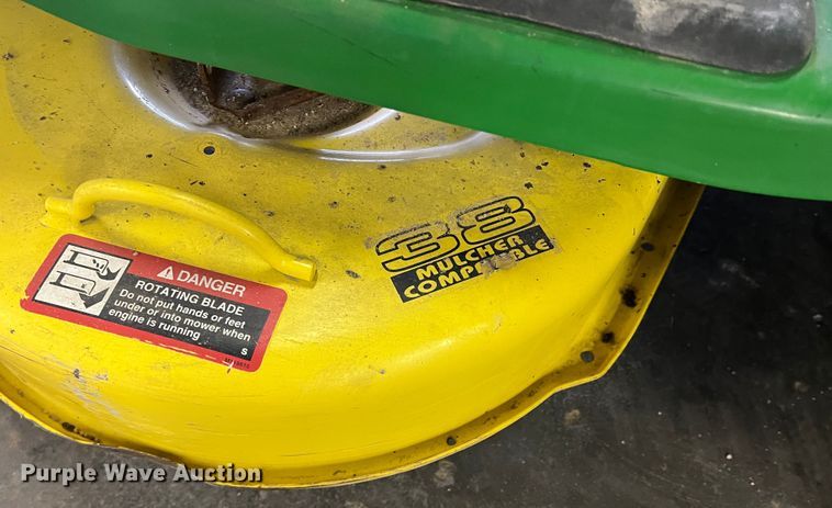 image for item DM2529 John Deere LT150  lawn mower