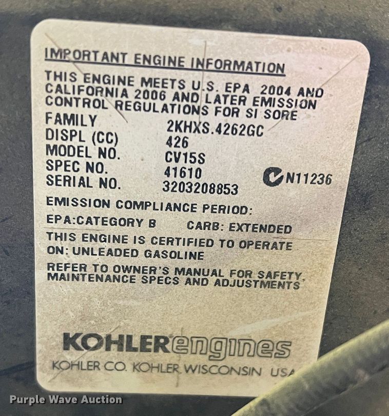 image for item DM2529 John Deere LT150  lawn mower