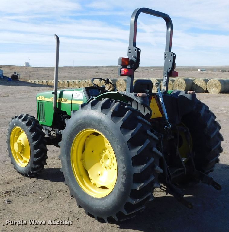 image for item DM2536 2002 John Deere 5205  MFWD tractor