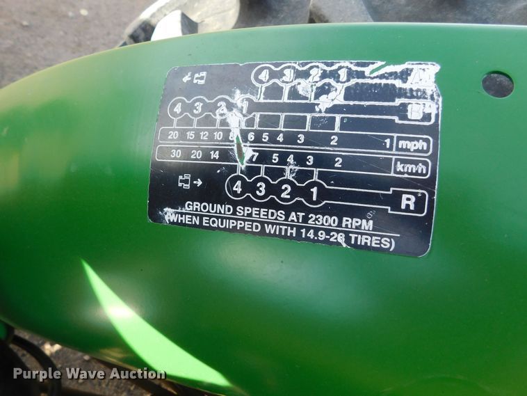 image for item DM2536 2002 John Deere 5205  MFWD tractor