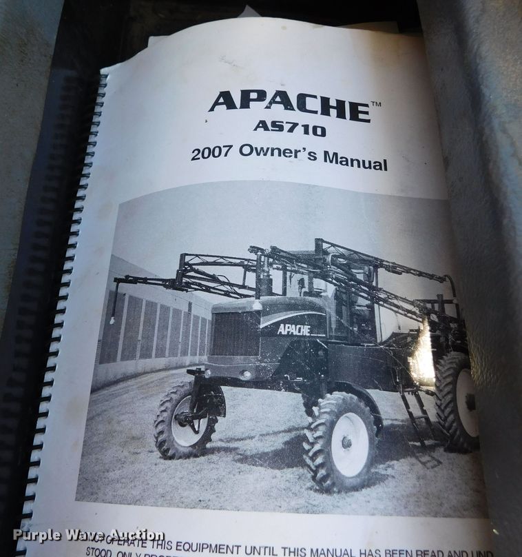 image for item DM2541 2007 Apache AS710  sprayer