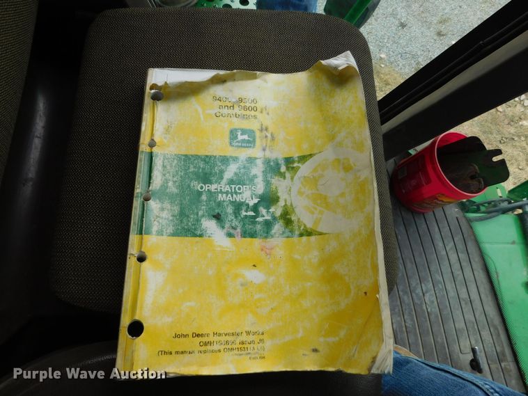 image for item DM2542 1999 John Deere 9610  combine