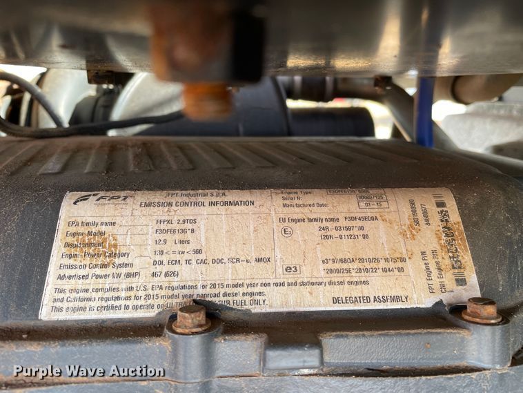 image for item DN4501 2015 Case IH Steiger 580 HD  4WD tractor