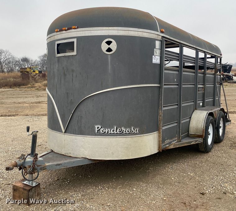 image for item DN8080 Ponderosa  livestock trailer
