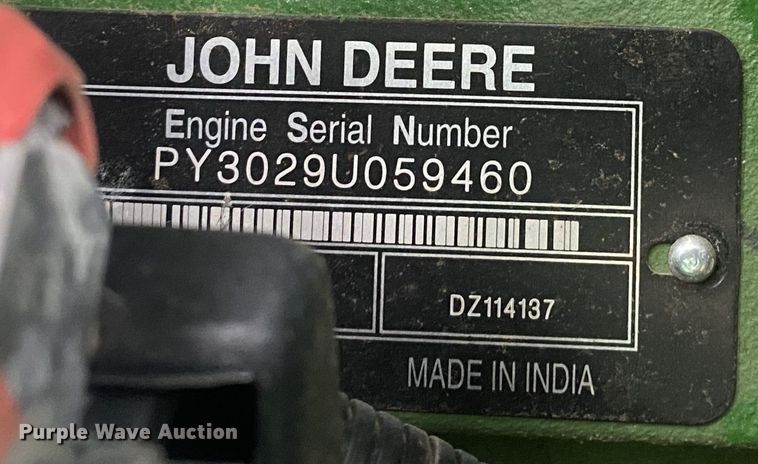 image for item DN8084 2022 John Deere 5065E  MFWD tractor