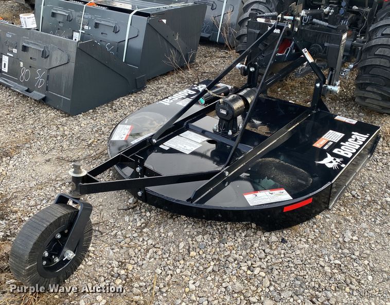 Bobcat Rotary Cutter 60 rotary mower in Tulsa, OK Item DN8093 sold Purple Wave