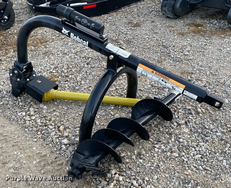 Bobcat FM60 post hole auger in Tulsa, OK Item DN8094 sold Purple Wave