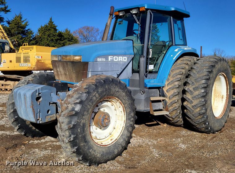 image for item DO3485 1995 Ford 8970  MFWD tractor