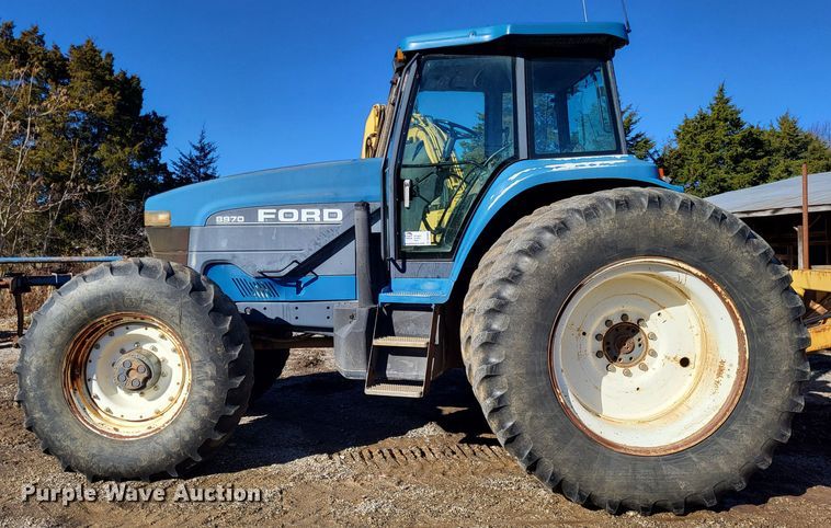 image for item DO3485 1995 Ford 8970  MFWD tractor