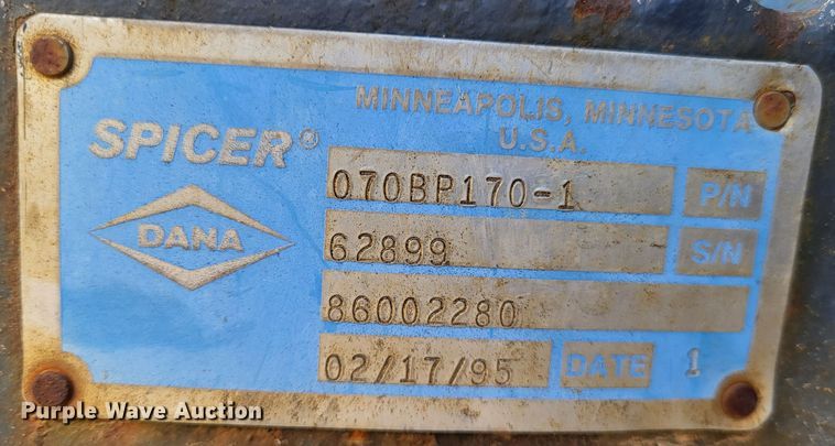 image for item DO3485 1995 Ford 8970  MFWD tractor