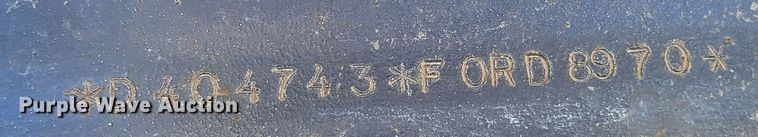 image for item DO3485 1995 Ford 8970  MFWD tractor