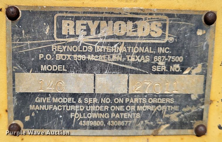 image for item DO3491 Reynolds 14C  scraper
