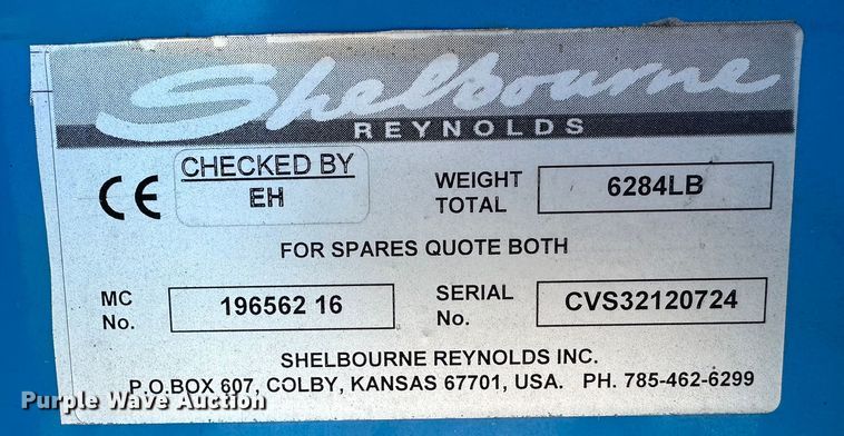 image for item DO3678 2012 Shelbourne-Reynolds CVS32  stripper head