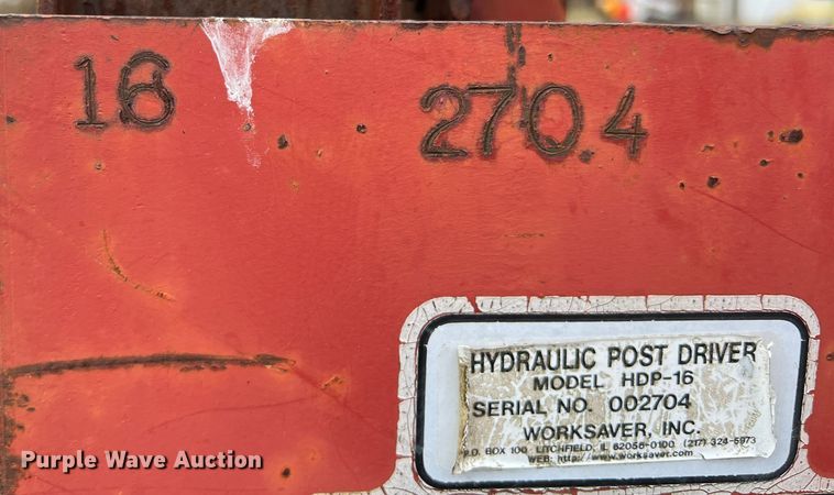 image for item DO8951 WorkSaver HDP-16  post driver